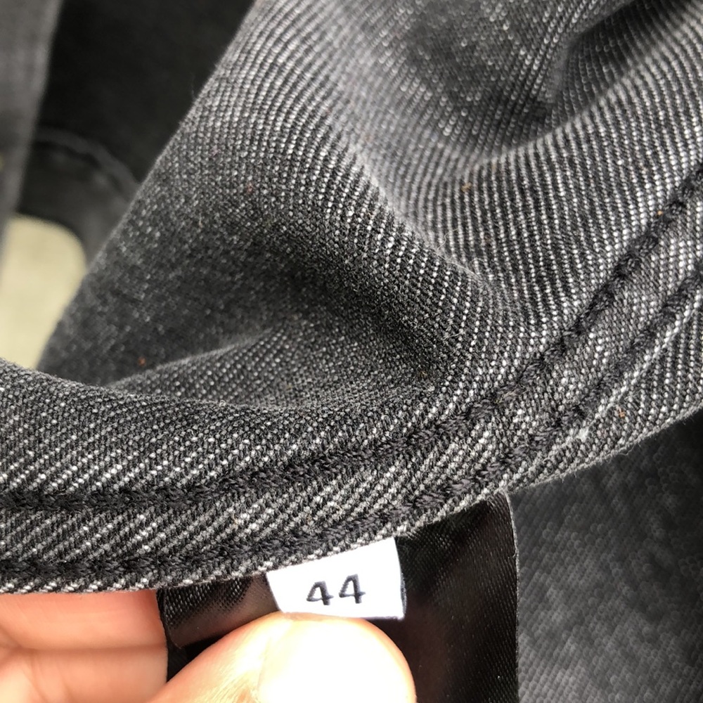 Balenciaga spray print logo denim jacket - Picture 9 of 12